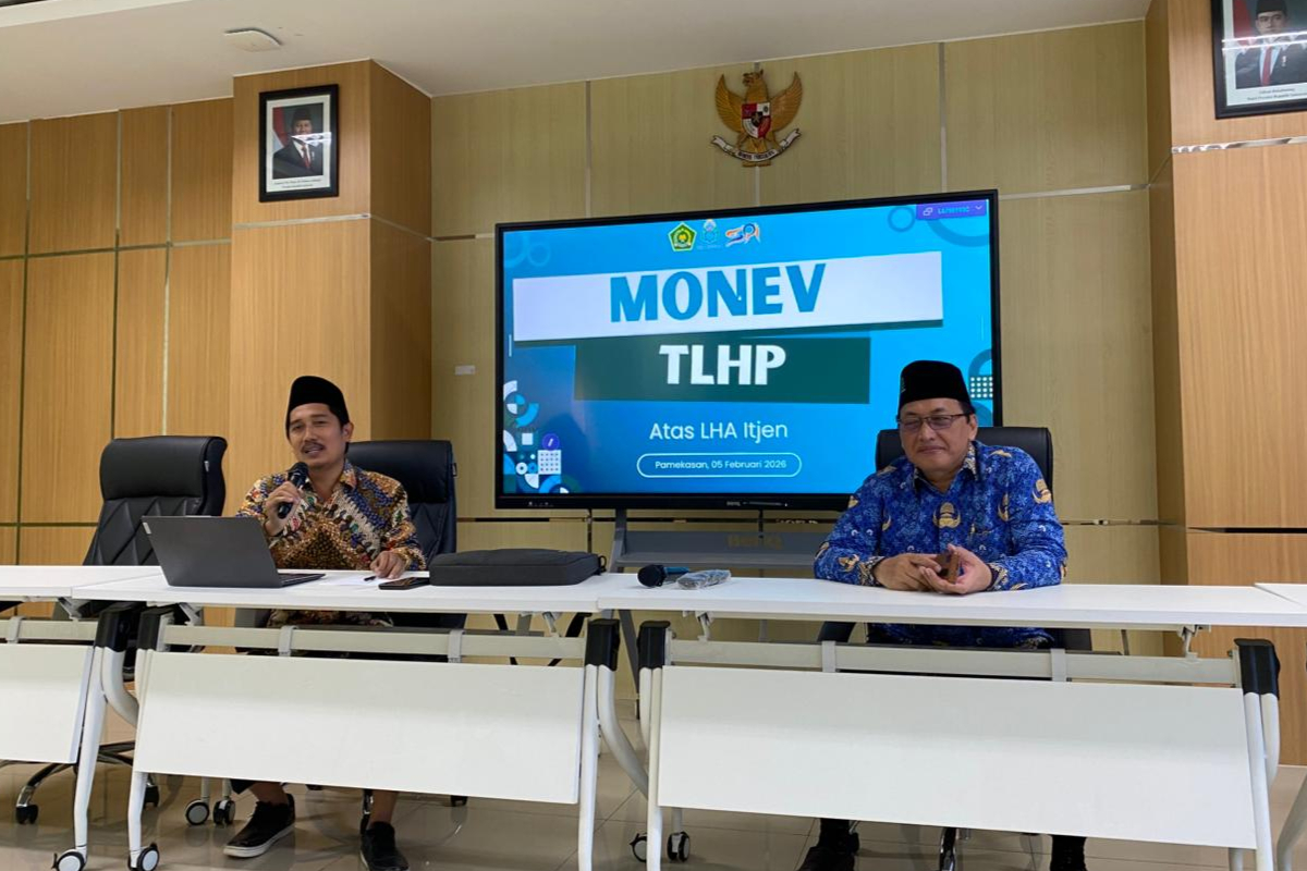 Tim TLHP Satuan Pengawasan Internal (SPI) UIN Madura Melakukan Monev TLHP Atas Laporan Hasil Audit Inspektorat Jenderal Kemenag RI