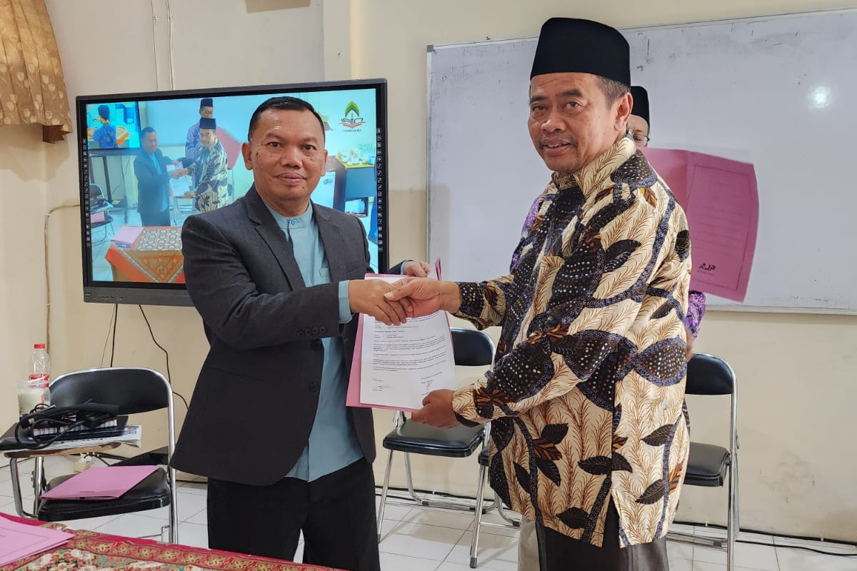 Kepala SPI tandatangani Perjanjian Kinerja dengan Rektor