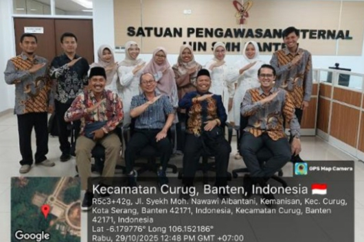 SPI UIN Madura Melakukan Benchmarking Terkait TLHP ke SPI UIN Sultan Maulana Hasanuddin Banten