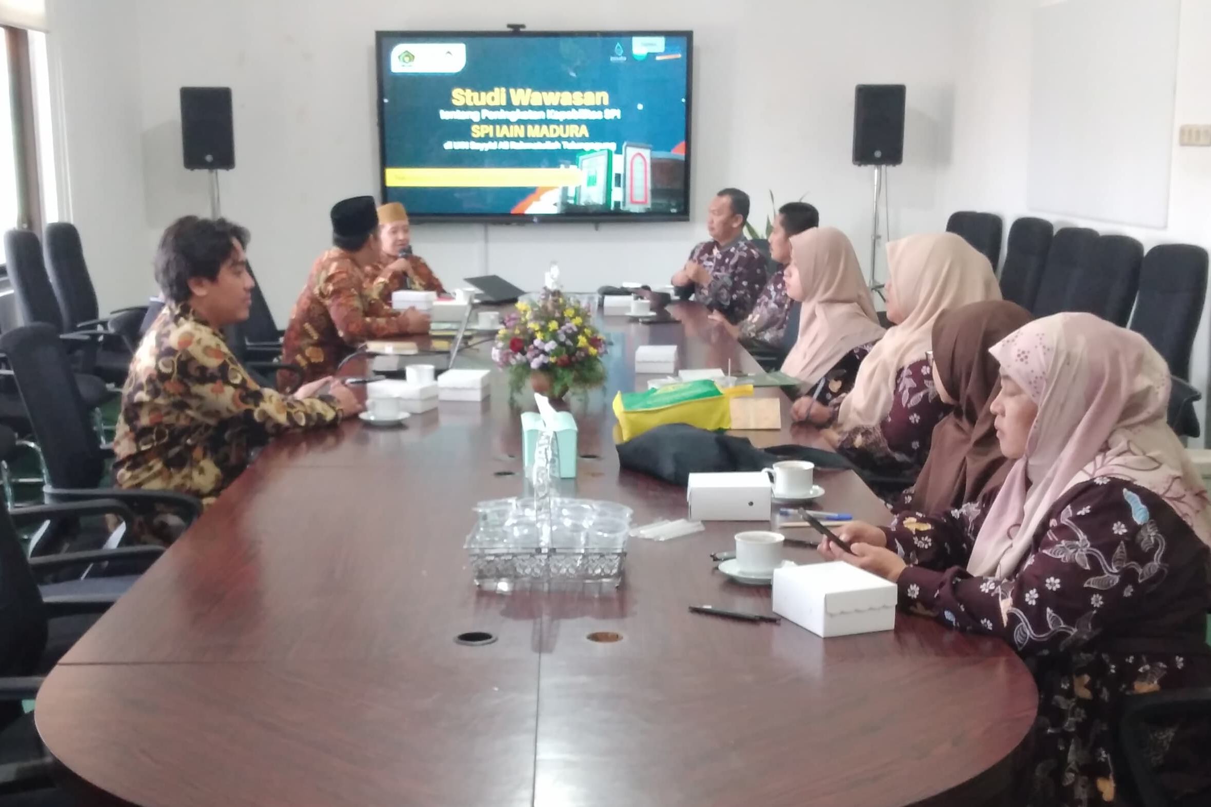 Ingin Menjadi Pilot Project ITJEN, SPI IAIN Madura Silaturrahim dengan SPI UIN SATU Tulungagung